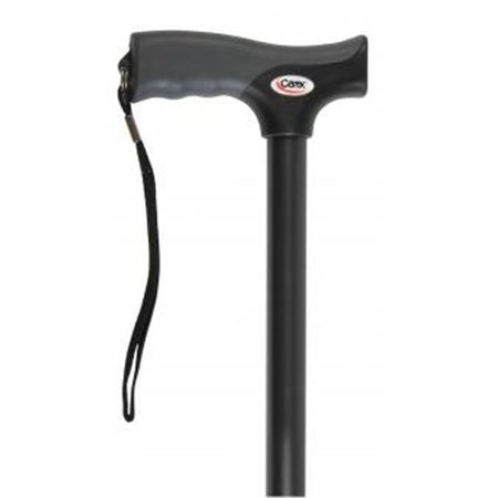 CAREX HEALTH BRANDS Carex Health Brands A53700 Soft Grip Folding Cane - Black A53700